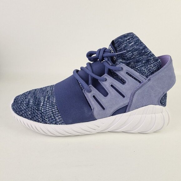Adidas Tubular Doom PK Purple Basketball Mesh Men Sports Shoes - Picture 1 of 11